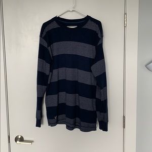 Waffled long sleeve shirt